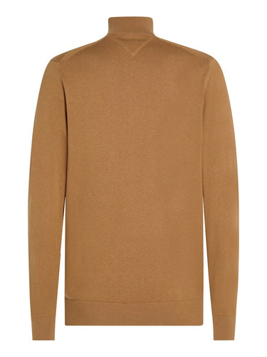 PULL HOMME PIMA ORG CTN CASHMER CAMEL CAMEL