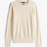 PULL HOMME PIMA ORG CTN CASHMER CREME CREME