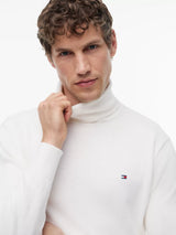 PULL HOMME PIMA ORG CTN CASHMER IVOIRE IVOIRE