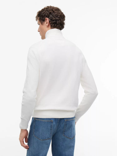 PULL HOMME PIMA ORG CTN CASHMER IVOIRE IVOIRE