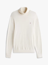 PULL HOMME PIMA ORG CTN CASHMER IVOIRE IVOIRE