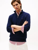 PULL HOMME PIMA ORG CTN CASHMER MARINE MARINE