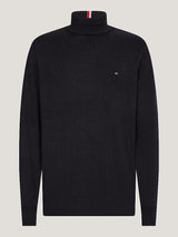 PULL HOMME PIMA ORG CTN CASHMER NOIR NOIR