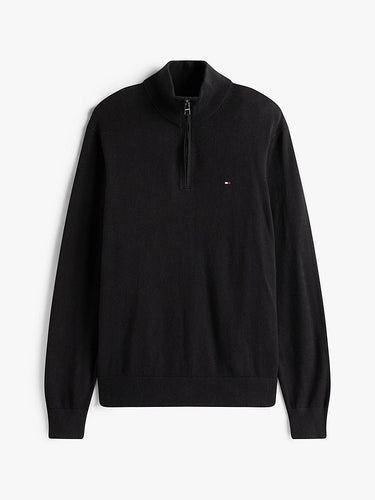 PULL HOMME PIMA ORG CTN CASHMER NOIR NOIR