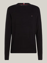 PULL HOMME PIMA ORG CTN CASHMER NOIR NOIR