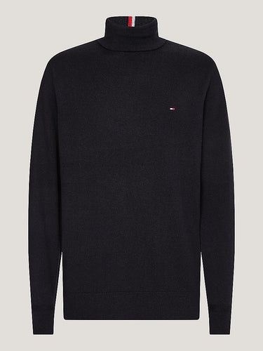 PULL HOMME PIMA ORG CTN CASHMER NOIR NOIR