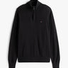 PULL HOMME PIMA ORG CTN CASHMER NOIR NOIR