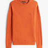 PULL HOMME PIMA ORG CTN CASHMER ORANGE ORANGE