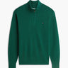 PULL HOMME PIMA ORG CTN CASHMER VERT VERT
