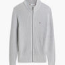 PULL HOMME RWB RIB ZIP THROUGH GRIS CLAIR GRIS CLAIR