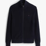 PULL HOMME RWB RIB ZIP THROUGH MARINE MARINE
