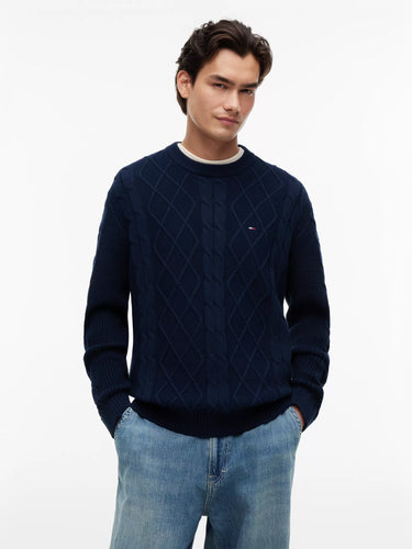 PULL HOMME REG CLASSIC FLAG MARINE MARINE