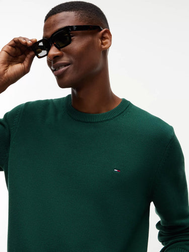 PULL HOMME SLIM ESS VERT VERT