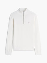 PULL HOMME SLM ESS LIGHT ¼ BLANC BLANC