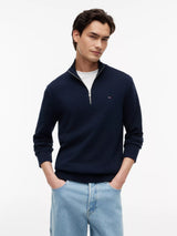 PULL HOMME SLM ESS LIGHT ¼ MARINE MARINE