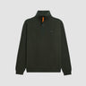 PULL MIXTE LEWIS PATCH DARK GREEN DARK GREEN