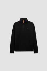 PULL MIXTE LEWIS PATCH NOIR NOIR
