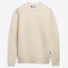 PULL MIXTE FLEMISH IRISH ÉCRU ÉCRU