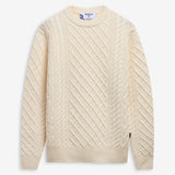 PULL MIXTE FLEMISH IRISH ÉCRU ÉCRU