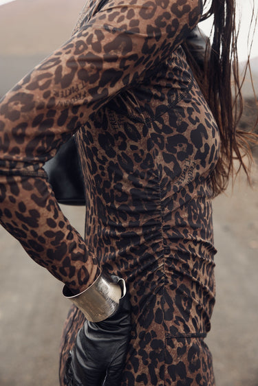 ROBE FEMME RASSANY ROAR MARRON MARRON
