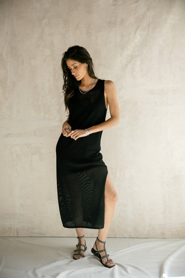 ROBE FEMME ROMMY BLACK BLACK