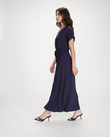 ROBE FEMME POLLEN MARINE MARINE