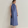 ROBE FEMME LP007151 563 BLEU 563 BLEU
