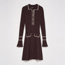 ROBE FEMME POLO MARRON MARRON