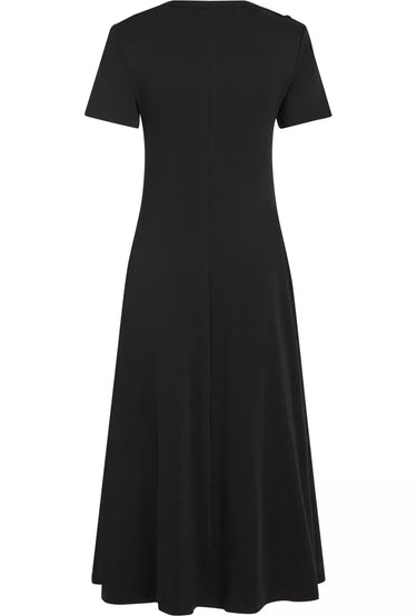 ROBE FEMME GOLD BTN DRESS NOIR NOIR