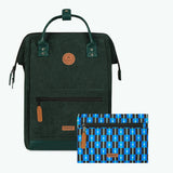 Sac à dos Cabaia Adventurer Medium Bremen vert foncé – vue 7