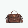 Sac bandoulière Cabaia Crossbody Small Burlington marron foncé