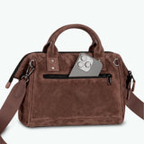 Sac bandoulière Cabaia Crossbody Medium Burlington marron foncé – vue 3