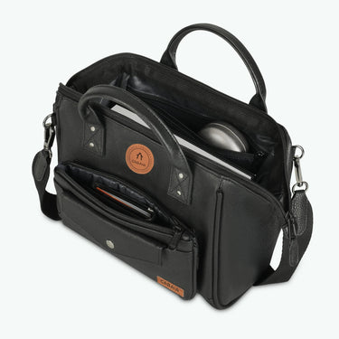 Sac bandoulière Cabaia Crossbody Medium Chelsea noir – vue 4