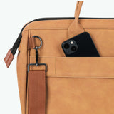 Sac ordinateur Cabaia Moscow camel – vue 8