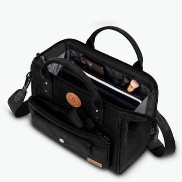 Sac bandoulière Cabaia Crossbody Medium Neilton noir – vue 4