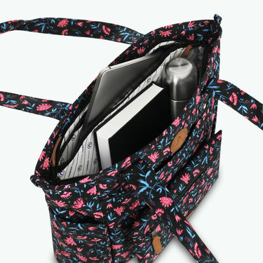 Tote bag Cabaia Medium Pro Surabaya noir – vue 4