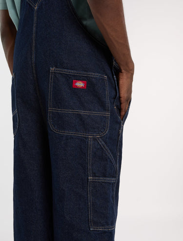 SALOPETTE HOMME LOOSE BIB DENIM DARK DENIM DARK