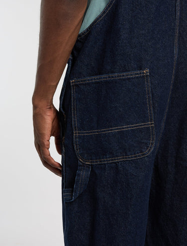 SALOPETTE HOMME LOOSE BIB DENIM DARK DENIM DARK