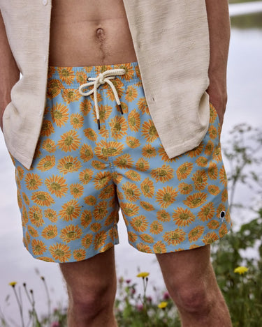 SHORT DE BAIN HOMME MIMIZAN BLEU BLEU