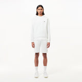 SHORT HOMME LACOSTE BLANC BLANC