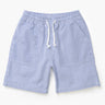 SHORT HOMME SEERSUCKER CHEF SHORTS NAVY STRIPE NAVY STRIPE