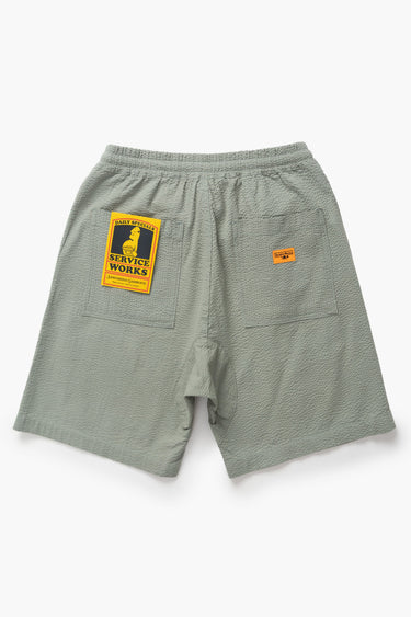 SHORT HOMME SEERSUCKER CHEF SHORTS SAGE SAGE
