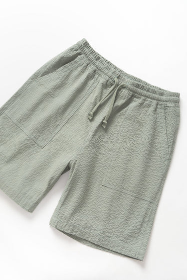 SHORT HOMME SEERSUCKER CHEF SHORTS SAGE SAGE