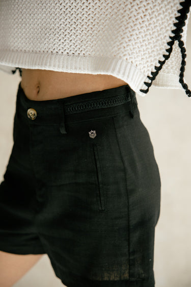 SHORTS FEMME FLAVIE BLACK BLACK