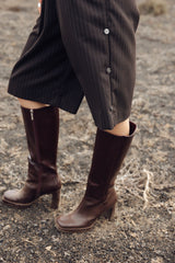 SHORTS FEMME STELLA RISTRETTO MARRON MARRON