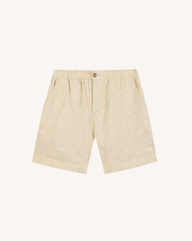 SHORTS HOMME CHEVRE ECRU ECRU
