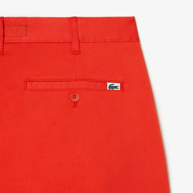 SHORTS HOMME LACOSTE ORANGE ORANGE