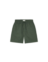 SHORTS HOMME CHECK SEERSUCKER VERT VERT