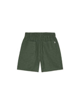 SHORTS HOMME CHECK SEERSUCKER VERT VERT
