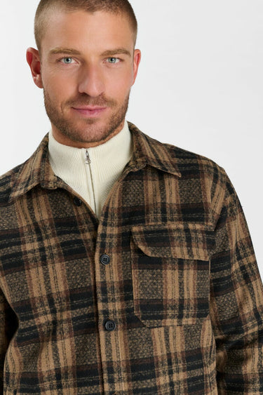 SURCHEMISE HOMME ALVI CAMEL CAMEL